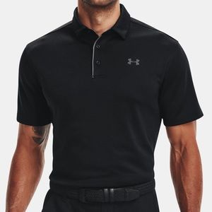 Men's UA Tech™ Polo - black with graphite